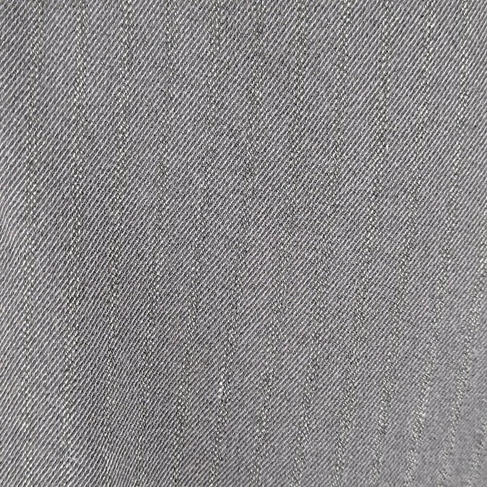 QMack Size 10 Charcoal Pinstripe 2 Button Blazer Long Sleeve Notched Lapels NWT - Picture 8 of 16